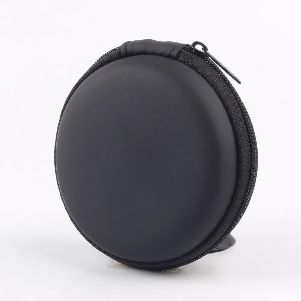 KZ Original EVA Black Oval Cortical Wired Bag Earbuds Case Headphone Box Earphone Music Headset Carrying Bag Portability Package