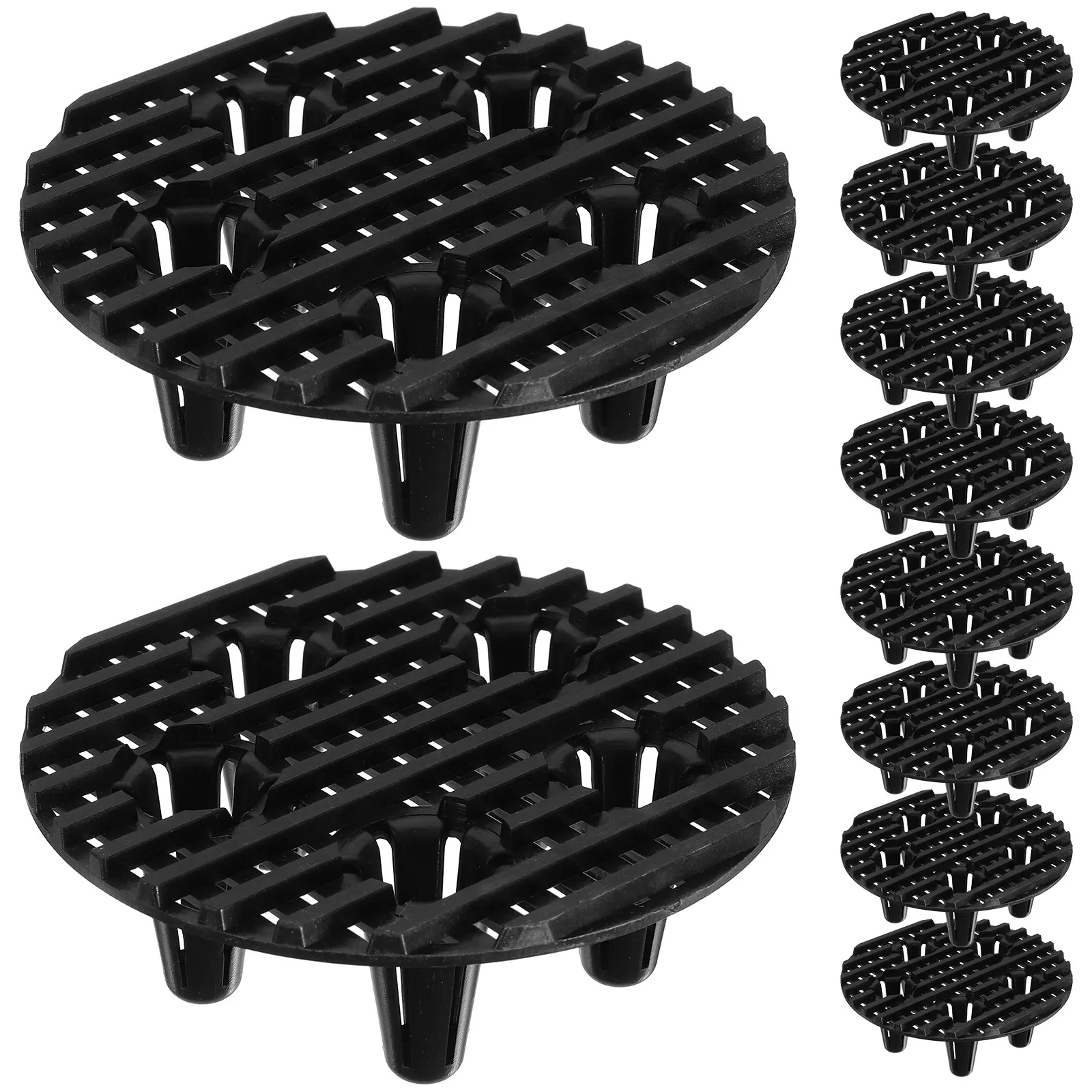 10Pcs Plastic Pot Feet Anti-Insect Mesh Gardening Plant Stand Patio Flower Pot Root Protection Deck Floor Protector