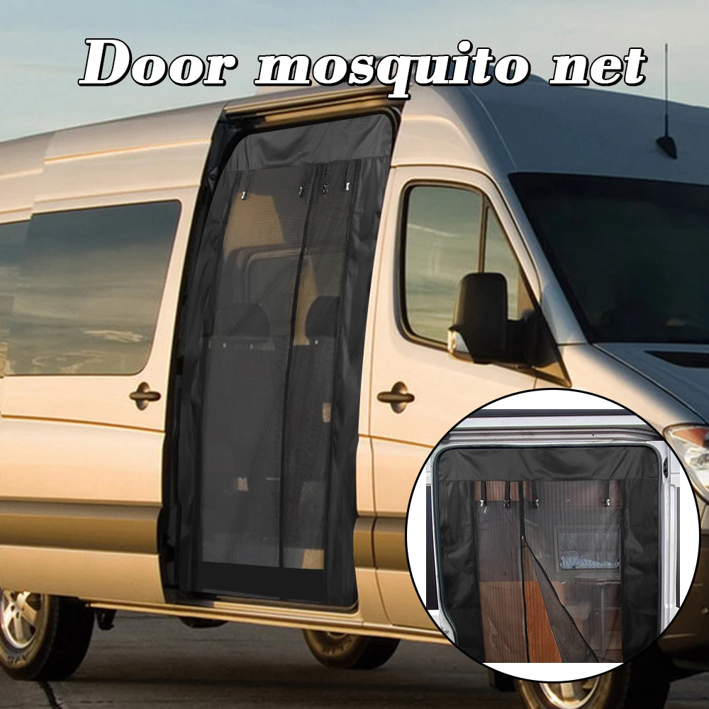 1PC Caravan Insect Screen Mosquito/Fly Screens Net For Mercedes Benz Sprinter High Roof Ford Car Shading Curtains Accessories