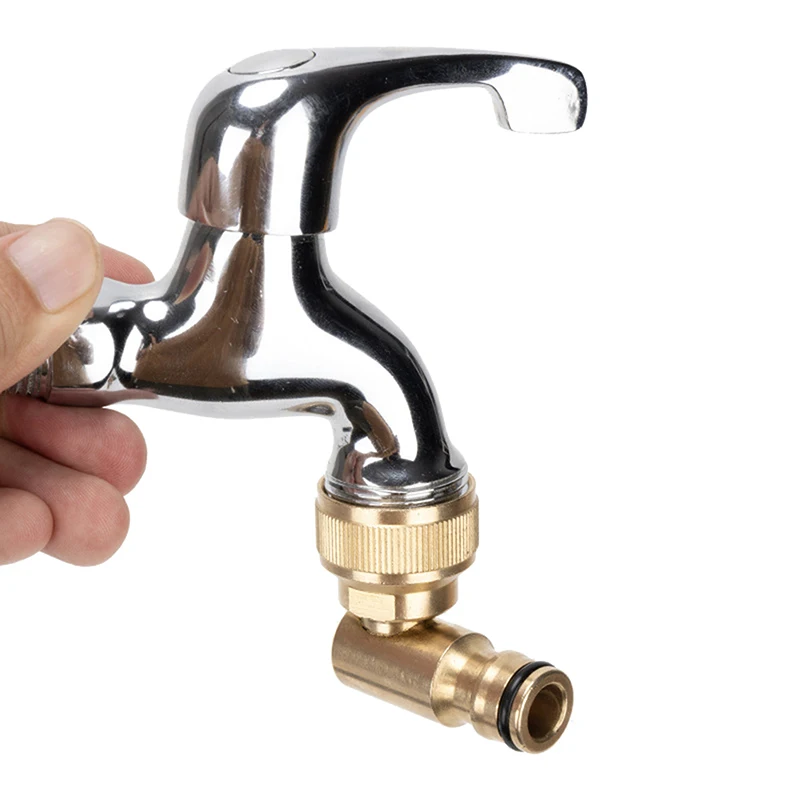 Durable Hose Reel Swivel Elbow Quick Connector For Hoselock Plug 3/4in BSP Female Outdoor Garden Hose Faucet Adapter