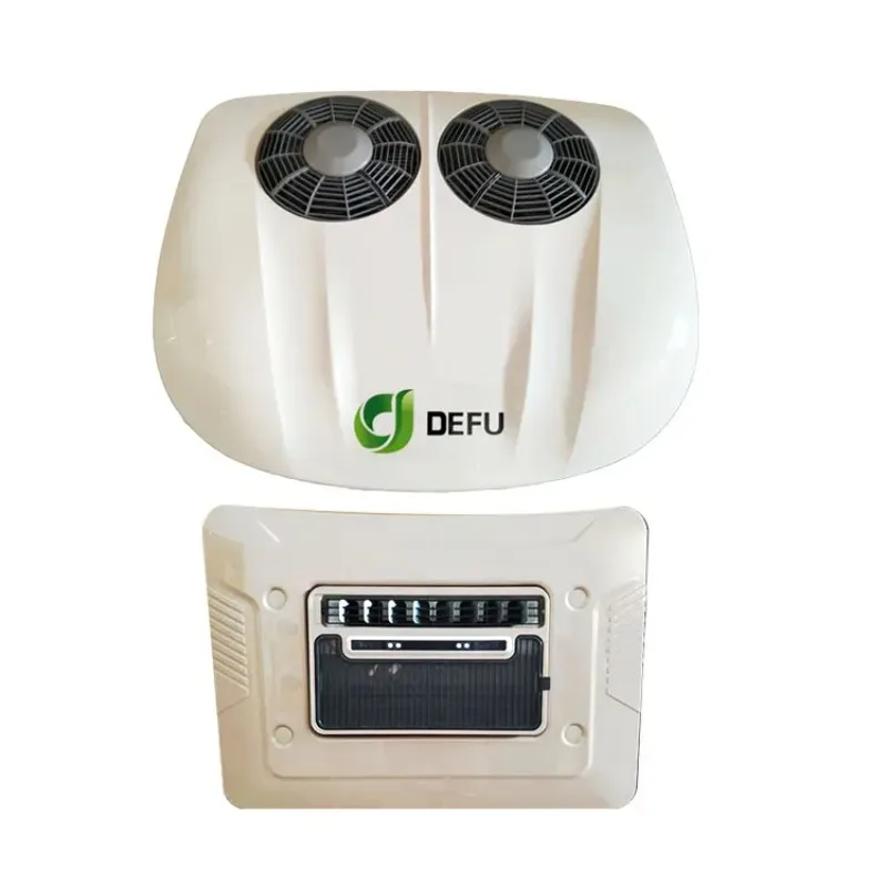 12 Volt Electric Rooftop RV Inverter Compressor 24V Cabin Parking Truck Caravan Air Conditioner 12v