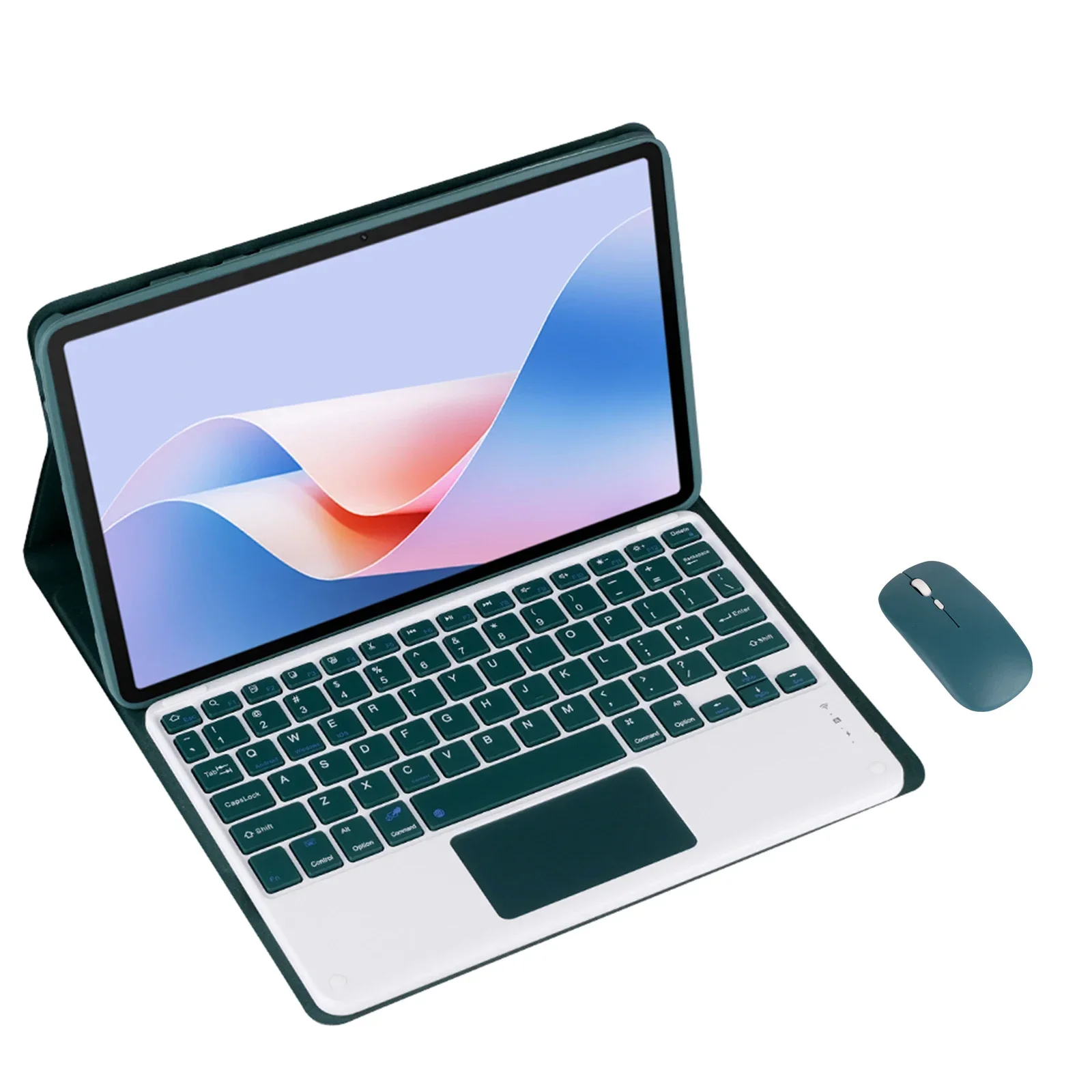 Keyboard Case For Samsung Tab S10 FE Case 10.9 inch Tablet Detachable Wireless Bluetooth Keyboard Cover