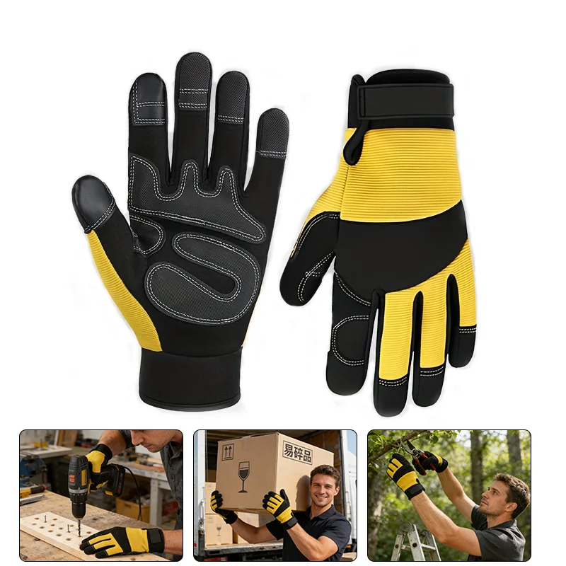 Microfiber Anti-Slip Wear-Resistant Multipurpose Gloves For Pruning & Logging Gardening landscape Driver Driving Machinery Glove