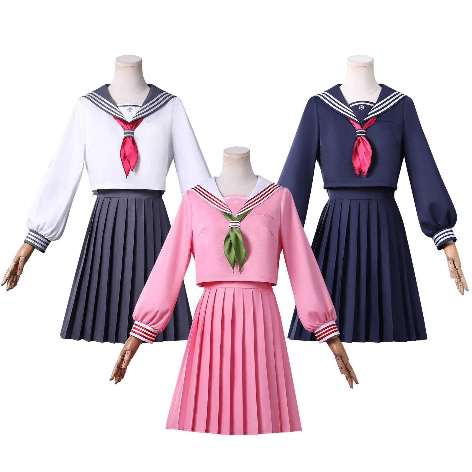 Deep water kids cos Silent Ridge F sailor suit JK skirt game cosplay anime C dress women's cos dress