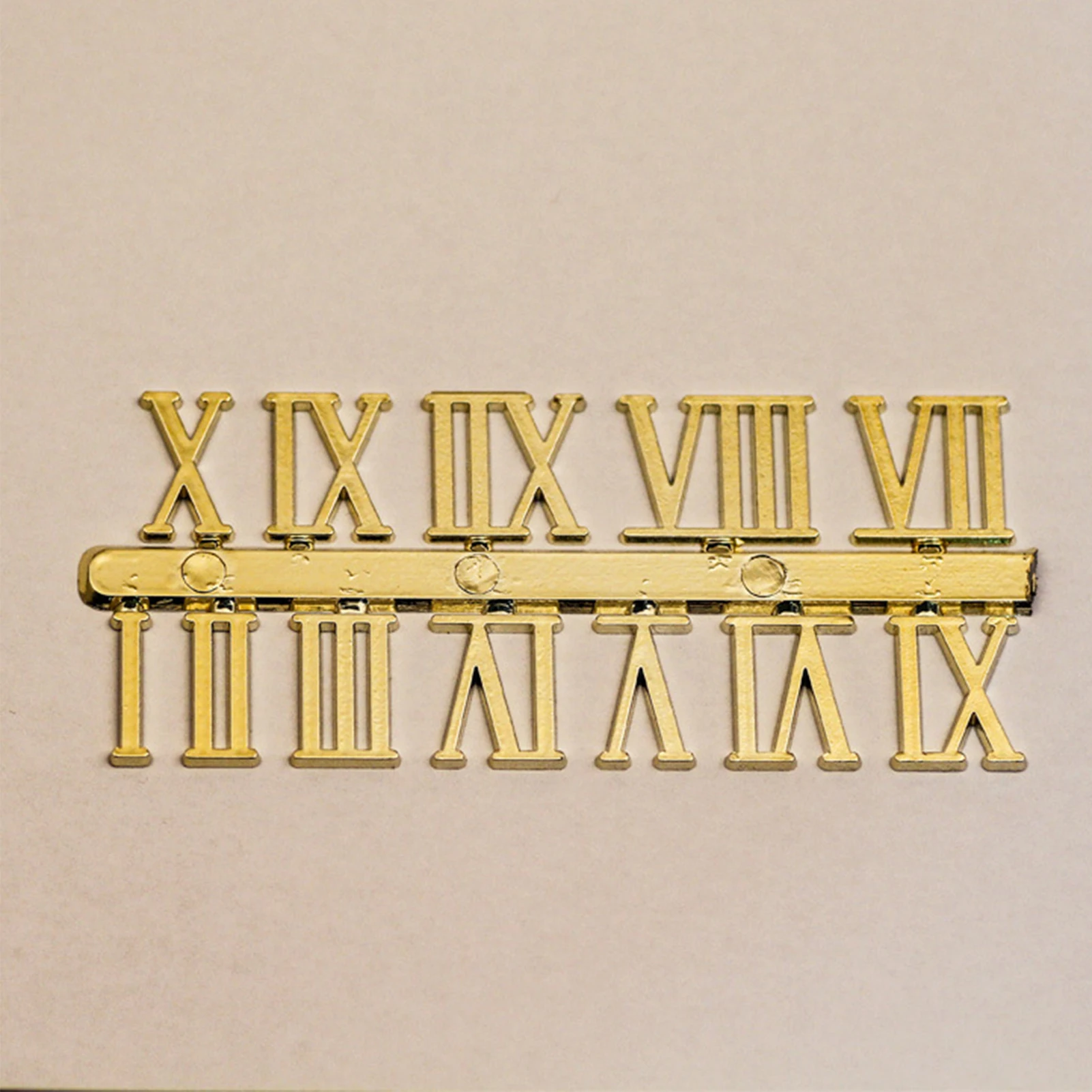 Numerals Clock Kit DIY 3D Plastic Numbers Gold Creative Quartz Movement Parts for Wall Clocks Living Room Bedroom Decoration