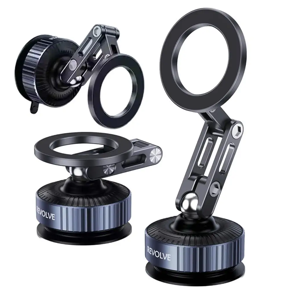 Car Phone Holder Vacuum Suction Foldable Phone Navigation Holder Car Magnetic Support Holder Universal Holder