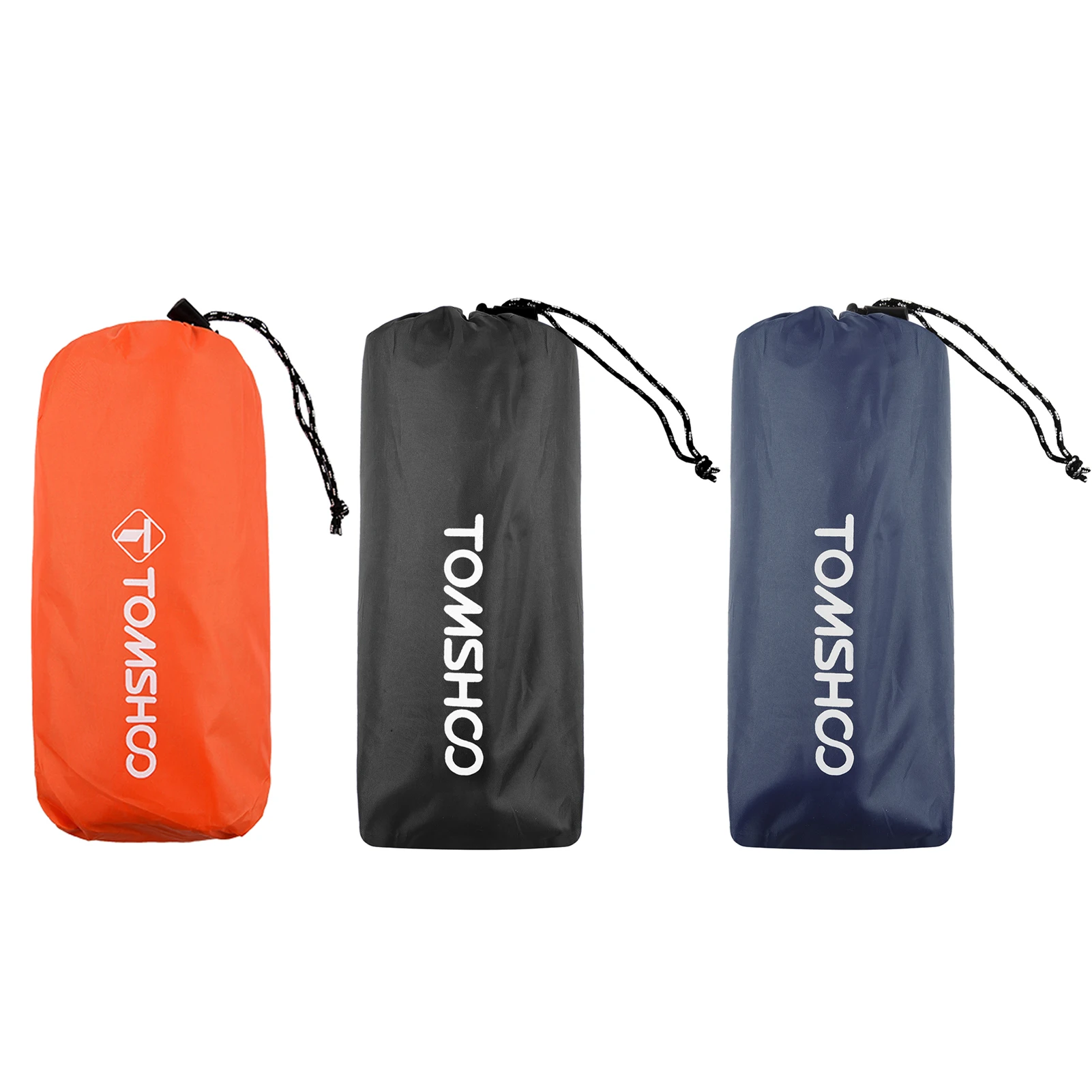 Tomshoo Hooded Rain Poncho Lightweight Rain Coat Jacket Sun Shelter for Men and Women Camping Hiking Traveling Rain Poncho