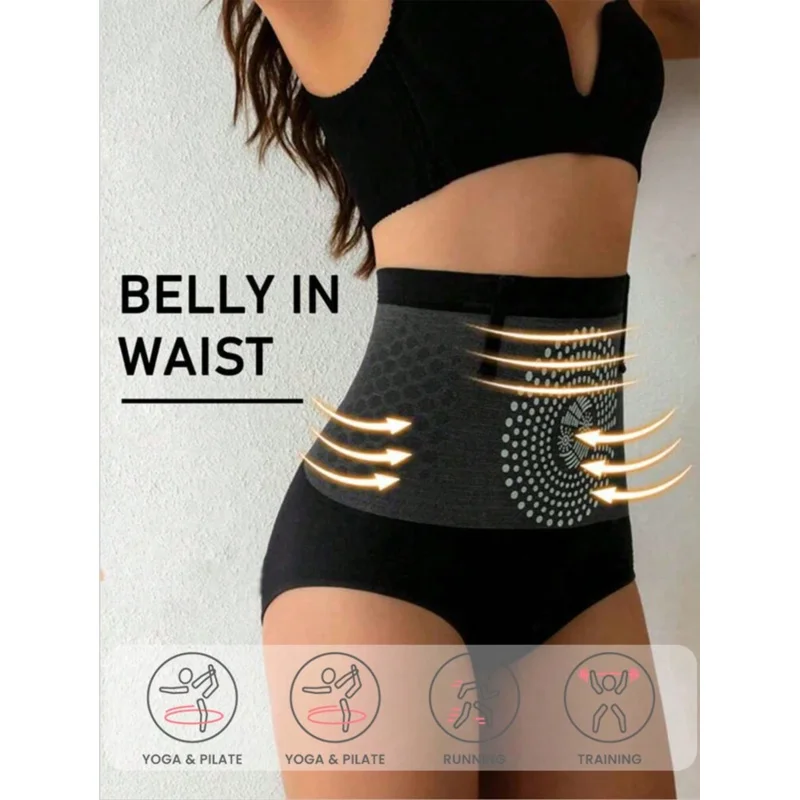 Women's High Waist Slimming Leggings. Thermal Compression Tights. Suitable For Daily Wear, Outdoor Running, Yoga