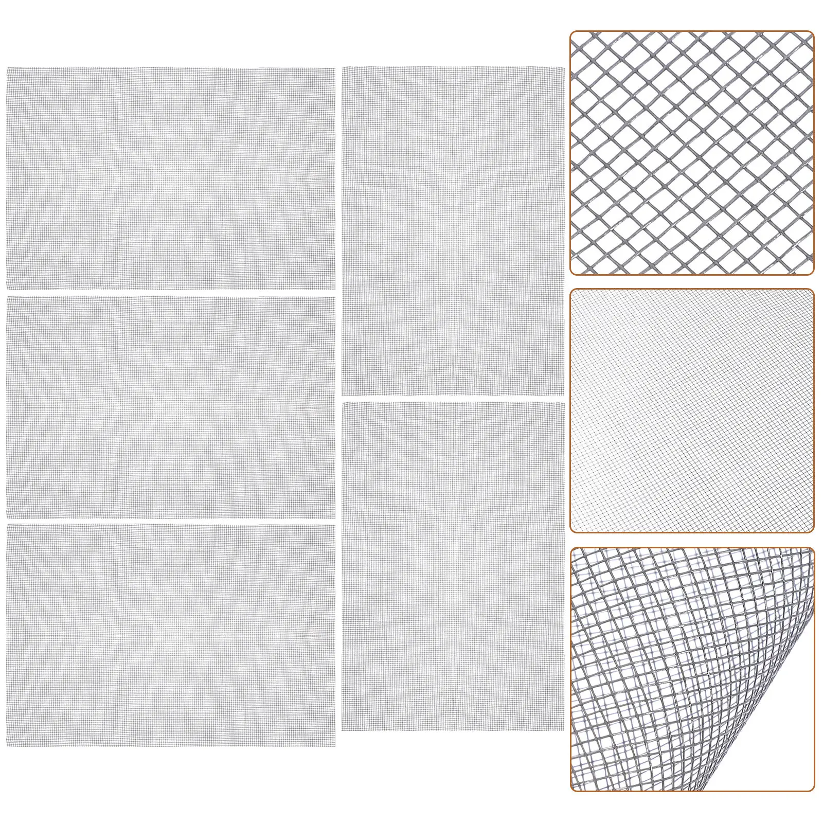 10Pcs Mesh Screen Cover Pad 18x78in for Plant Pots Drainage and Aeration Support DIY Bonsai Pot Pad Gardening Drainage Netting