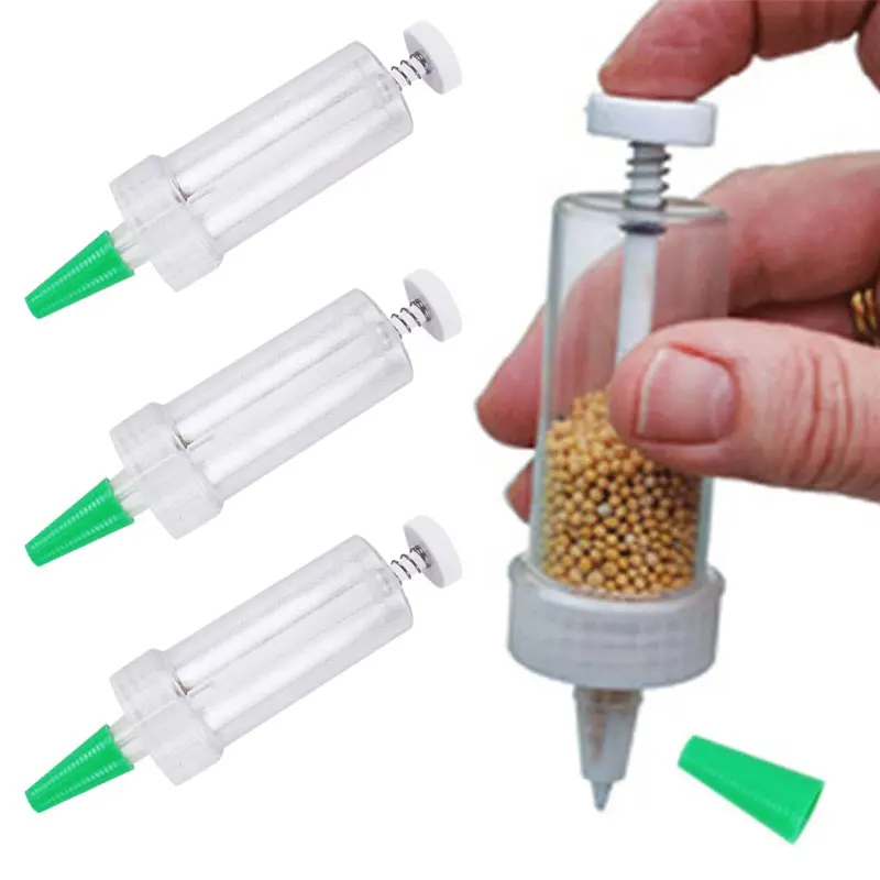1/3pcs Handheld Sower Spreaders Seed Dispenser Manual Seeder Tool for Garden Planting Flower Pot Garden Bed Gardening Supplies