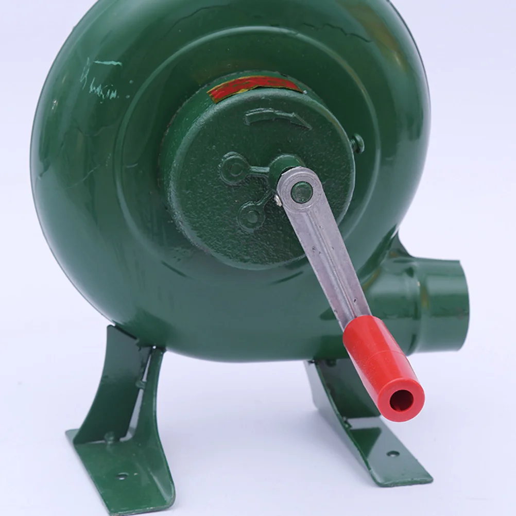 1pc Hand Crank Fire Portable Bbq Fan For Outdoor Camping Grill Pit Air Blower Tool Garden Equipment Blower Fan