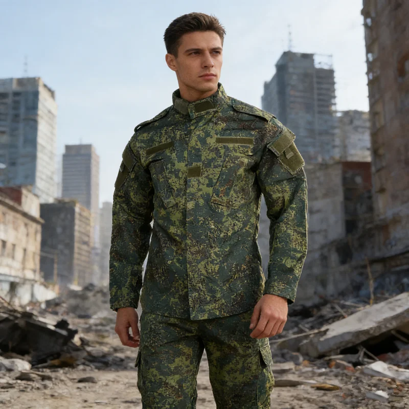 2026 Multicam Tactical Jacket Pants Set, Navy BDU E Uniform for Outdoor Hiking Airsoft Hunting