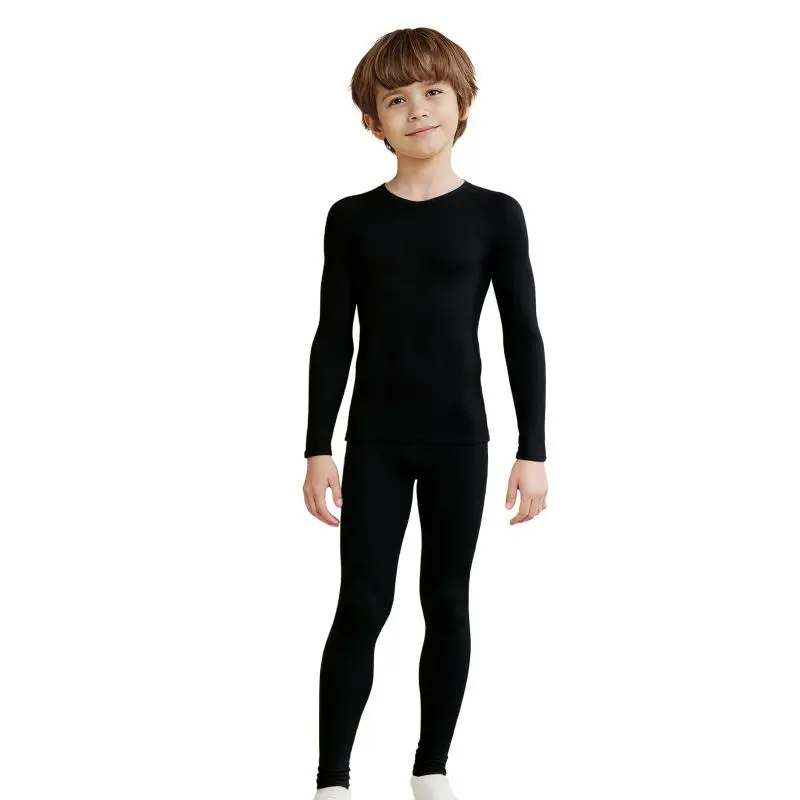 Winter Sports Suit for Children Quick Drying Thermal Underwear Boys Compression Sportswear Basketball Football Tight Clothing
