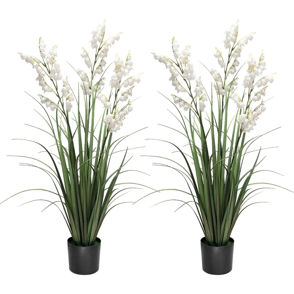Home Decor Fake Flowers Artificial Plants Outdoor Tall Grass Plant Artificial Pampas Grass Decor Artificial Plants