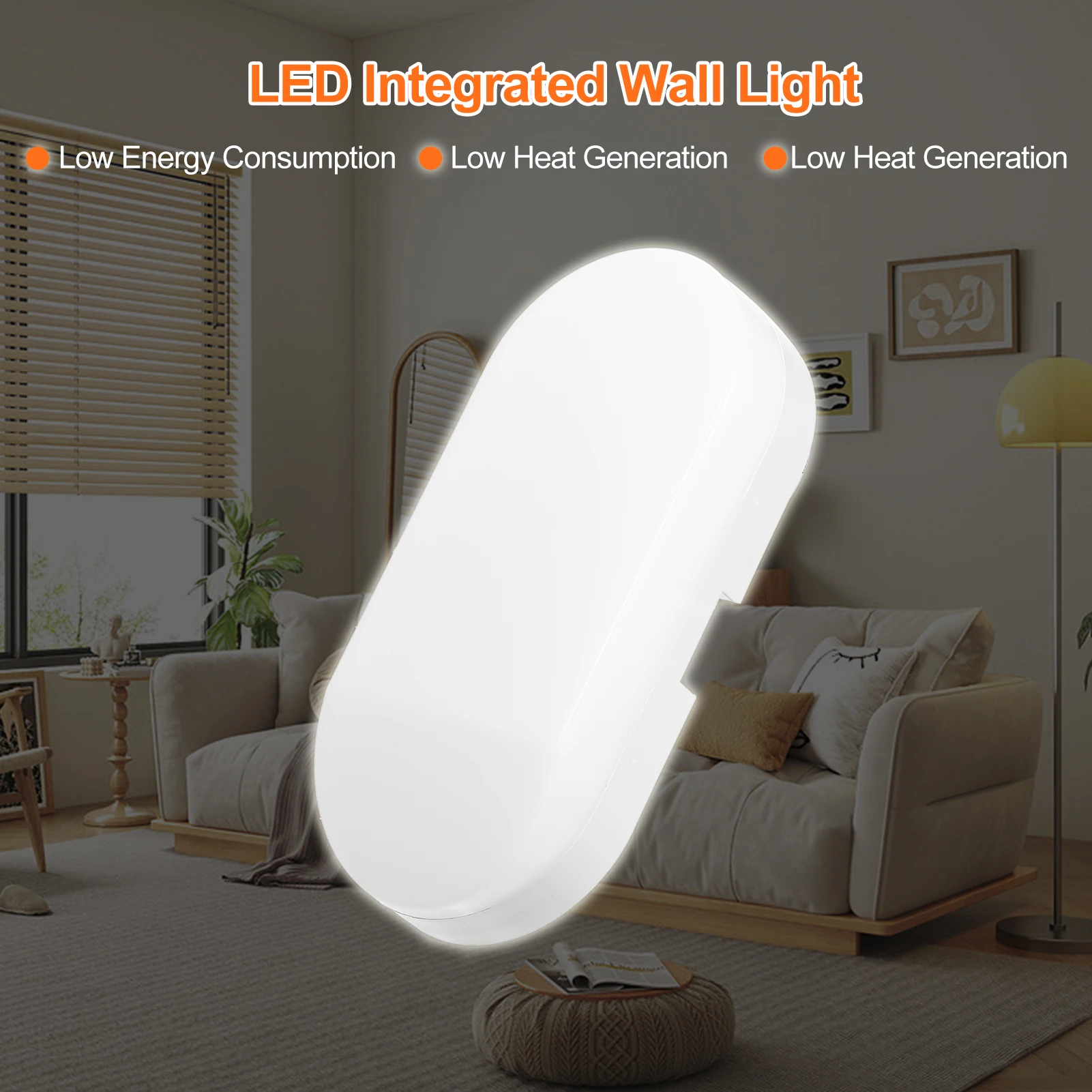 Smart LED Sound and Light Control Wall Light Induction Wall Lamp Motion Sensor Night Light for Bedroom Corridor Stairs