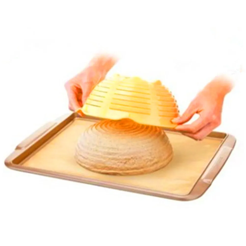 Double Layer Bread Basket Plastic Fermentation Basket for Baking Proofing and Vegetable Wash Drain Storage Rack Kitchen Utility