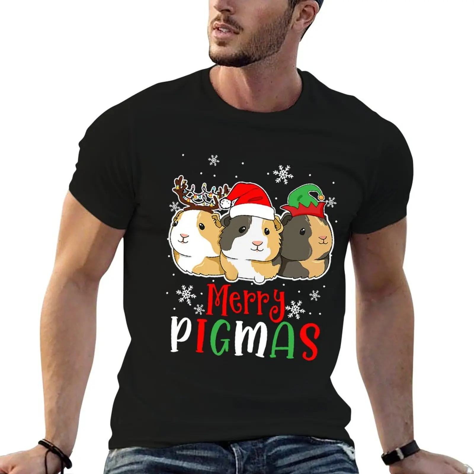 Merry luxury Pig Girls Kids quality brand Christmas man Pigmas Guinea T-Shirt Sweater Ugly high t shirts