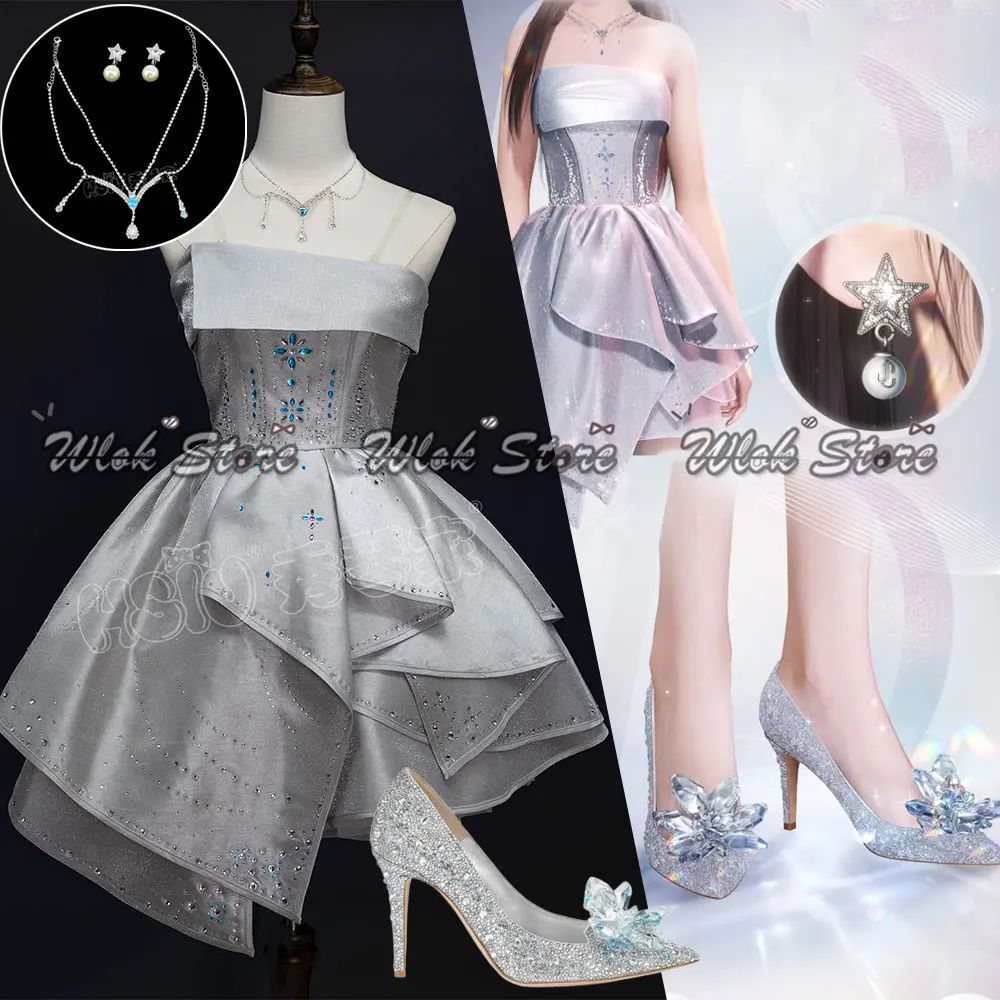 Game Love And Deepspace Cosplay Female Hunter Costume Wedding Dress Bride Evening Gown Mini Dress Ball Party Outfits Women