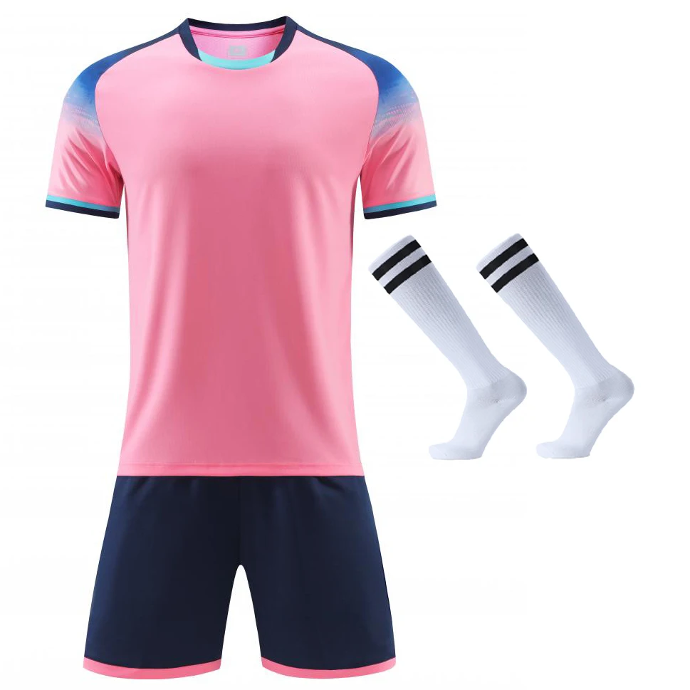 New 2025 Men Kids Soccer Jerseys Suit Boys Football Uniforms Futebol Shirt Sets Soccer Kit Children Girls Sportswear Clothing