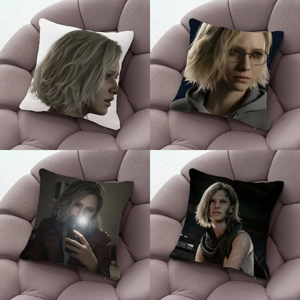 Grace R-Resident Evil Requiem Pillowcase for Sofa Cover Decoration Home Decor Items Luxury Pillow Covers Cushion Cushions