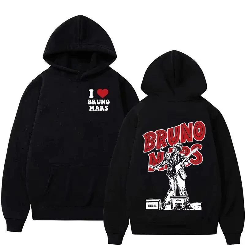 Rapper Bruno Mars 2026 Spring Autumn winter Print Aesthetic Sweatshirt Unisex Gothic Y2k Clothes Fashion Luxury Casual Hoodie