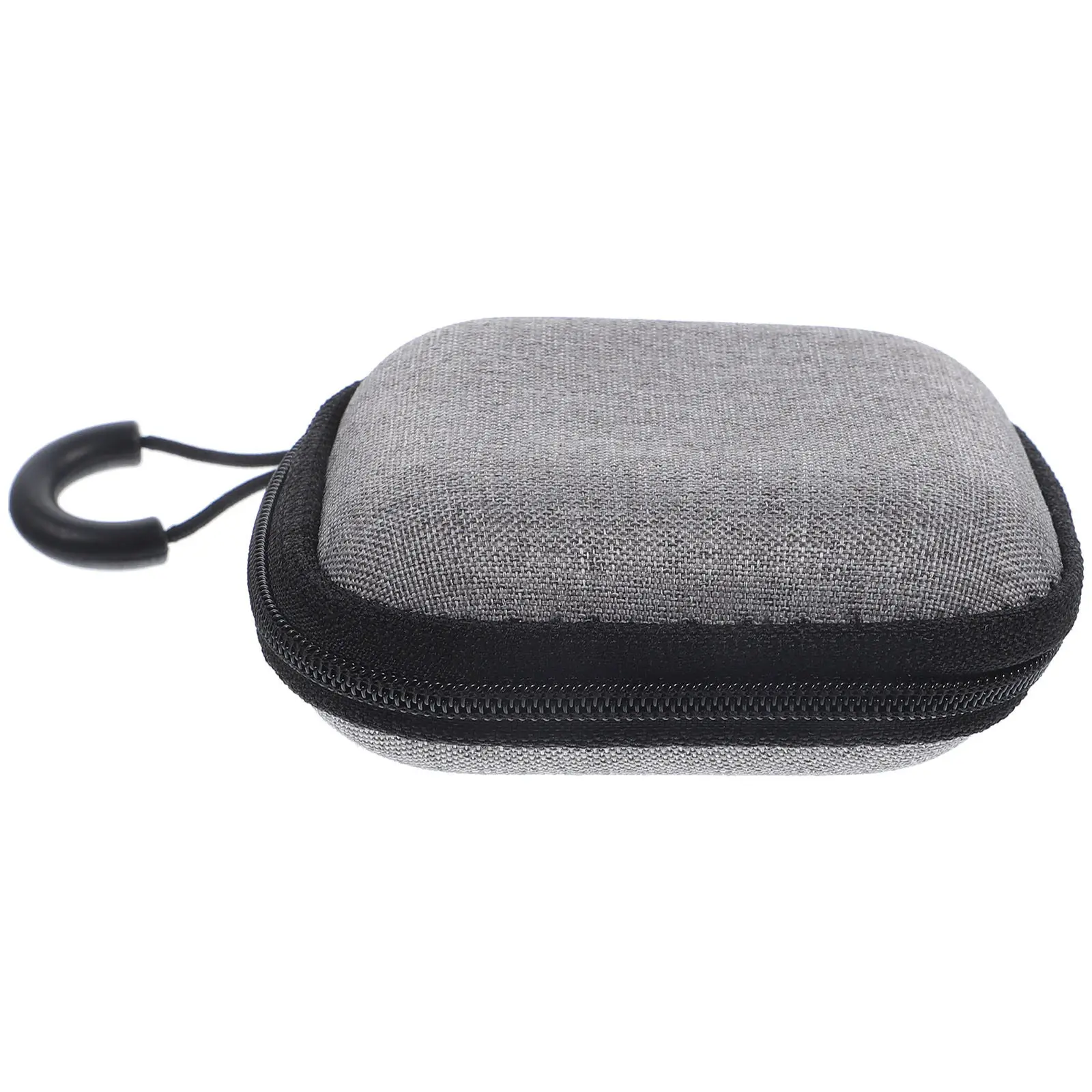 Premium Earbud Case for Travel Office Camping Eva Oxford Fabric Zipper Electronics Organizer Storage Bag Cable Earphone