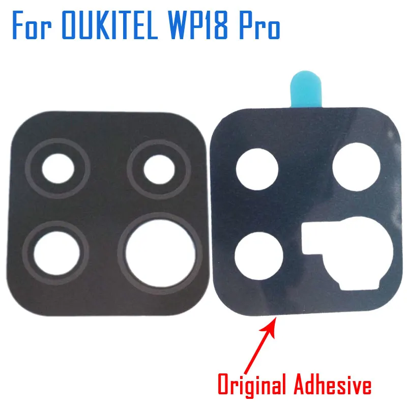 OUKITEL WP18 Pro Rear Camera Lens New Original Back Camera Lens Glass Cover With Adhesive For OUKITEL WP18 Pro Smart Phone